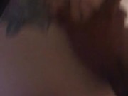 Lil white girl taking back shots 10/16