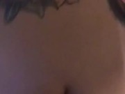 Lil white girl taking back shots 11/16