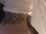 Lil white girl taking back shots 8/16