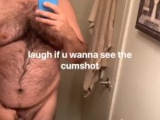 How I jerk in front of mirror everyday