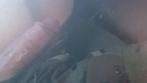 Shot my NUT in my eye. Came quick AF my cock had a heartbeat after