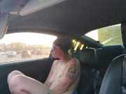 Playing at hyvee while waiting in the car 6/16