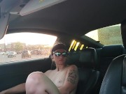 Playing at hyvee while waiting in the car 9/16