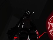 YOU SUMMON AN GOTHIC E-GIRL TO GIVE YOU A TREAT DURING HALLOWEEN 10/16