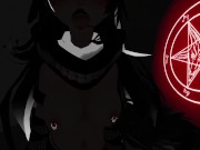 YOU SUMMON AN GOTHIC E-GIRL TO GIVE YOU A TREAT DURING HALLOWEEN 11/16