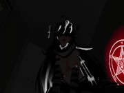 YOU SUMMON AN GOTHIC E-GIRL TO GIVE YOU A TREAT DURING HALLOWEEN 15/16