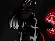 YOU SUMMON AN GOTHIC E-GIRL TO GIVE YOU A TREAT DURING HALLOWEEN 3/16