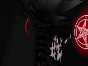 YOU SUMMON AN GOTHIC E-GIRL TO GIVE YOU A TREAT DURING HALLOWEEN 5/16