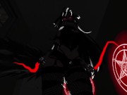 YOU SUMMON AN GOTHIC E-GIRL TO GIVE YOU A TREAT DURING HALLOWEEN 7/16