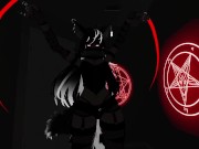 YOU SUMMON AN GOTHIC E-GIRL TO GIVE YOU A TREAT DURING HALLOWEEN 8/16