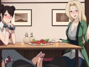 Naruto - Kunoichi Trainer - Part 7 - TenTen And Tsunade Footjob By LoveSkySanX 14/16