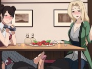 Naruto - Kunoichi Trainer - Part 7 - TenTen And Tsunade Footjob By LoveSkySanX 9/16