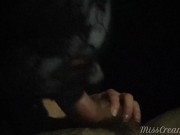 Risky Public Blowjob in Car Parking and he Cums with my tongue - MissCreamy 12/16