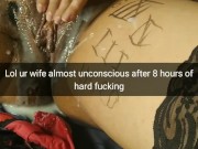 Snapchat cheating creampie\cumshot gangbang collection compilation