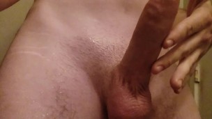 Slomo Shower Cock Slapping