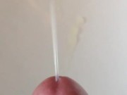 One more huge load (8 squirts of cum) 9/16