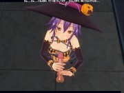 3D HENTAI POV Pumpkin girl jerking off your cock 6/16