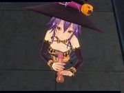 3D HENTAI POV Pumpkin girl jerking off your cock 7/16
