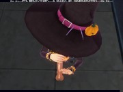 3D HENTAI POV Pumpkin girl jerking off your cock 8/16