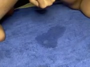 Watch my chocolate pussy grip my toy 9/16