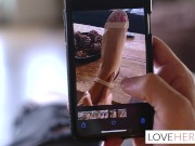 Are you jerking off to Hime Marie's feet photos? 3/16