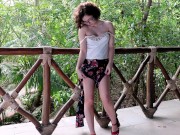 JOI: Public Hotel Strip and Breast Play 4/16