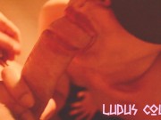 Mulher-gato toma gozada na boca neste halloween - Muito gostosa!!! 10/16