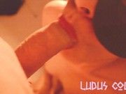 Mulher-gato toma gozada na boca neste halloween - Muito gostosa!!! 2/16