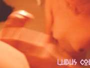 Mulher-gato toma gozada na boca neste halloween - Muito gostosa!!! 6/16