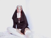 Horny Young Nun Plays with Herself - Non Nude Halloween 2020 4/16