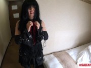 不思議っこ ガチ素人と着衣SEX ニーハイ美脚で潮吹き＆イキまくり 足フェチ オリジナル 個人撮影 ハメ撮り シャワー 正常位 バック ver ありす 9 OSAKAPORN 13/16