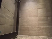 nice ass girl's peeing in luxury shower room 1/16
