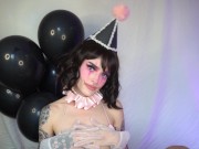 Kinky Clown Gives Sloppy Blowjob (Trailer) 1/16