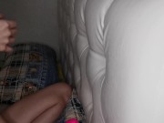 Teen Elfie suck pink dildo 1/16