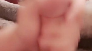 Late night moaning with cumshot
