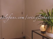 Sensual masturbation in lingerie teaser 