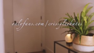 Sensual masturbation in lingerie teaser 