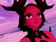 Horny Devil's Sexy Moans on the Beach 12/16