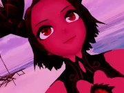 Horny Devil's Sexy Moans on the Beach 15/16