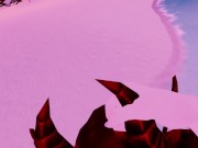 Horny Devil's Sexy Moans on the Beach 7/16