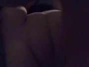 I let my biggest fan have sex with me. He fucked me so good and creampied me again. He loves my ass 9/16