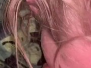 Pleasing daddy and his cock with my throat 10/16