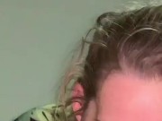 Pleasing daddy and his cock with my throat 7/16