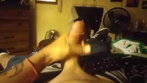 Daddy touching himself for his little 