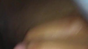 Using dildo on gf wet pussy 