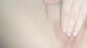 Playing with my tight wet pussy