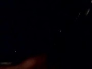 Naked and jerking off in the car in the car (pt2)