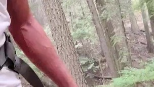 Public trail hiking with my cock out