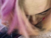 Student Passionate Blowjob and Riding on Cock - Cumshot 6/16