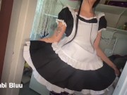POV Big Booty Maid Bambi Bluu Stuck And Fucked in the Dryer 2/16